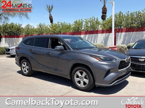 Magnetic Gray Metallic 2021 Toyota Highlander L