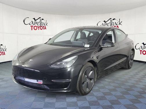 Solid Black 2023 Tesla Model 3 Standard Range