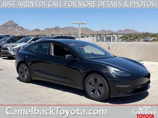 Solid Black 2023 Tesla Model 3 Standard Range