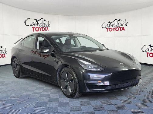 Solid Black 2023 Tesla Model 3 Standard Range