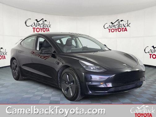 Solid Black 2023 Tesla Model 3 Standard Range