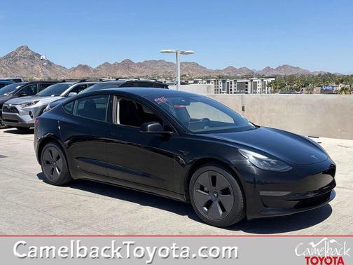 Solid Black 2023 Tesla Model 3 Standard Range