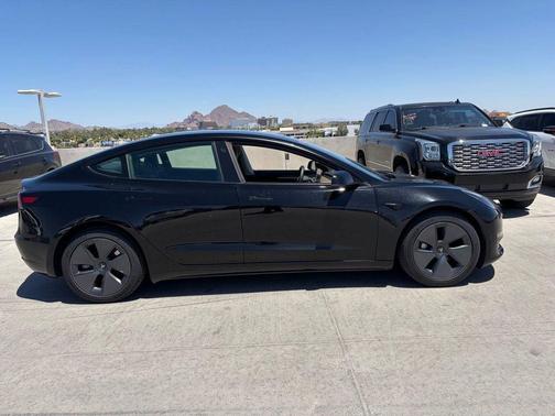 Solid Black 2023 Tesla Model 3 Standard Range