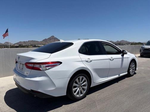Super White 2020 Toyota Camry LE