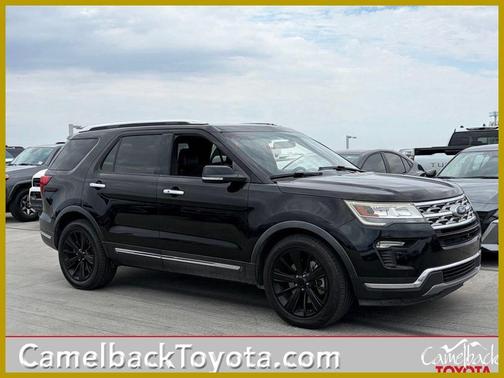 Shadow Black 2018 Ford Explorer Limited