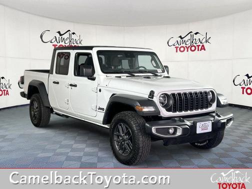 Bright White 2025 Jeep Gladiator Sport S