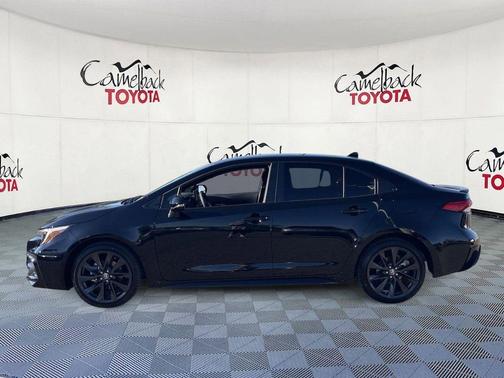 Midnight Black Metallic 2026 Toyota Corolla SE