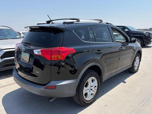 Black 2015 Toyota RAV4 LE