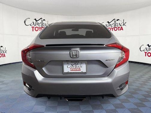 Lunar Silver 2021 Honda Civic Sport