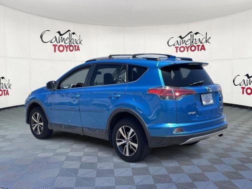 Electric Storm Blue 2017 Toyota RAV4 XLE