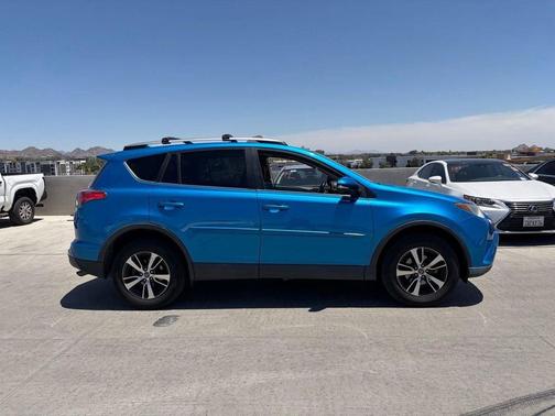 Electric Storm Blue 2017 Toyota RAV4 XLE