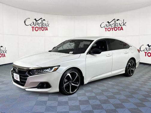 Platinum White Pearl 2022 Honda Accord Sport 1.5T