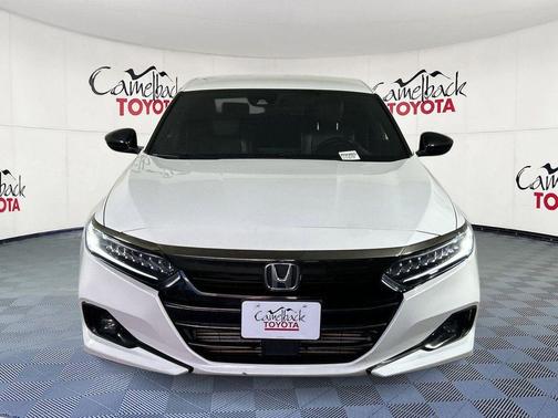 Platinum White Pearl 2022 Honda Accord Sport 1.5T