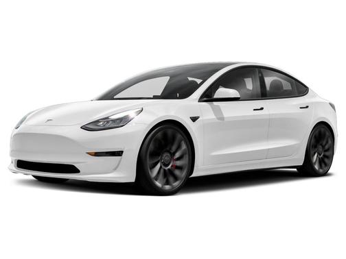 Pearl White Multi-Coat 2021 Tesla Model 3 Performance