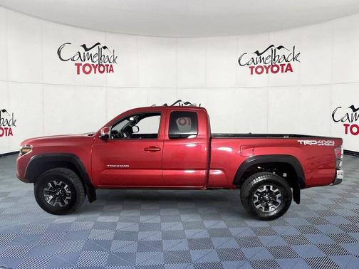 Barcelona Red Metallic 2022 Toyota Tacoma TRD Off Road