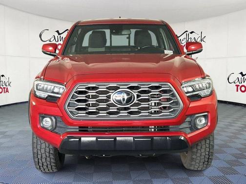 Barcelona Red Metallic 2022 Toyota Tacoma TRD Off Road