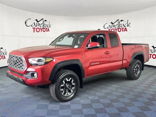 Barcelona Red Metallic 2022 Toyota Tacoma TRD Off Road