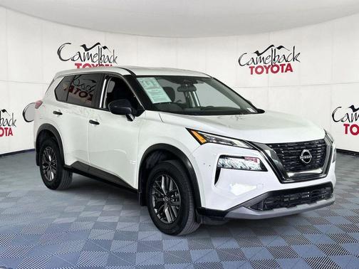 Glacier White 2022 Nissan Rogue S