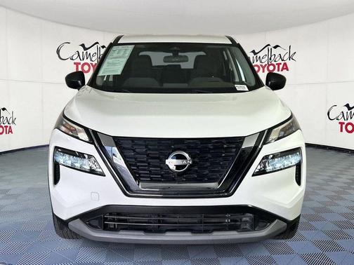 Glacier White 2022 Nissan Rogue S