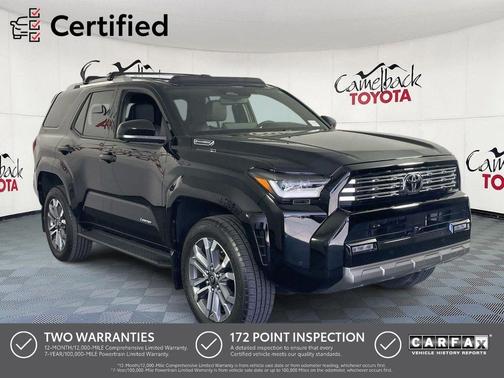 Black 2025 Toyota 4Runner Limited