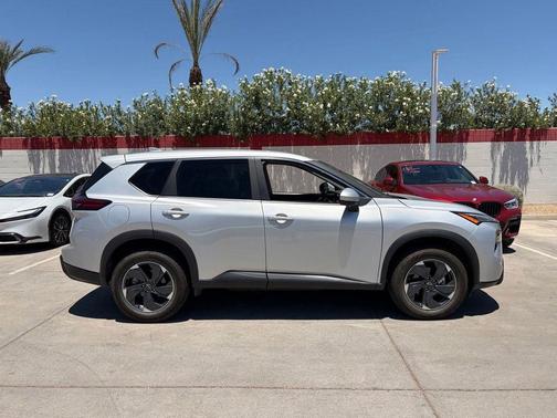 Brilliant Silver 2025 Nissan Rogue SV
