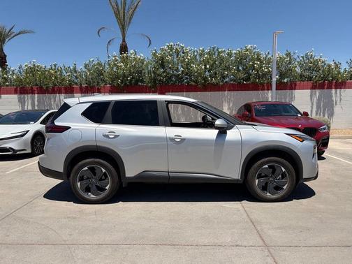 Brilliant Silver 2025 Nissan Rogue SV