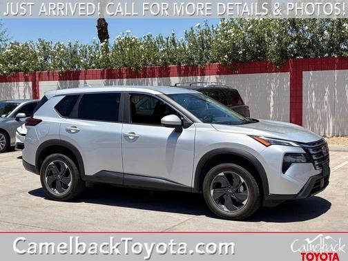 Brilliant Silver 2025 Nissan Rogue SV