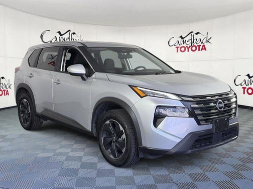 Brilliant Silver 2025 Nissan Rogue SV