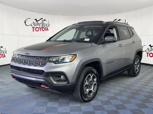 Billet Silver Metallic Clearcoat 2022 Jeep Compass Trailhawk