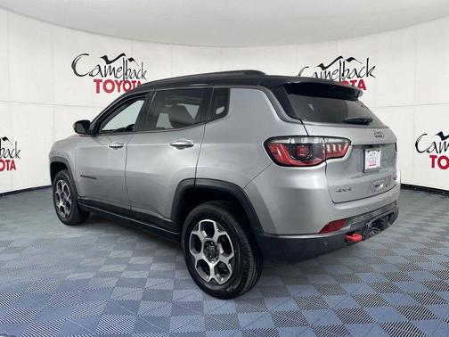 Billet Silver Metallic Clearcoat 2022 Jeep Compass Trailhawk