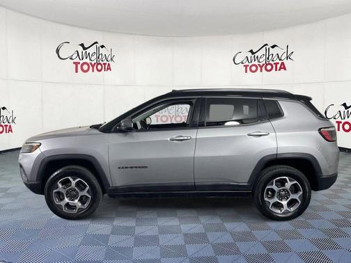 Billet Silver Metallic Clearcoat 2022 Jeep Compass Trailhawk