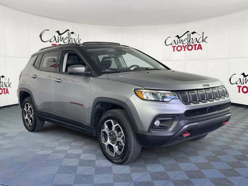 Billet Silver Metallic Clearcoat 2022 Jeep Compass Trailhawk