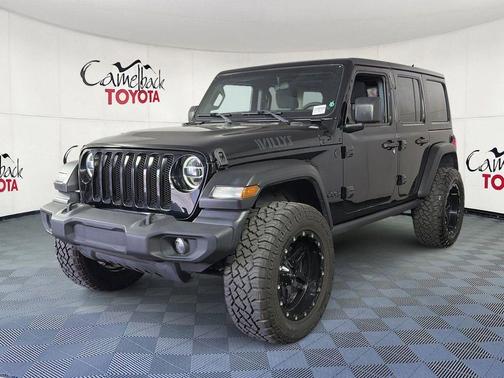 Black Clearcoat 2020 Jeep Wrangler Unlimited Willys 4x4