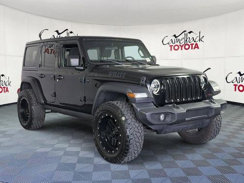 Black Clearcoat 2020 Jeep Wrangler Unlimited Willys 4x4