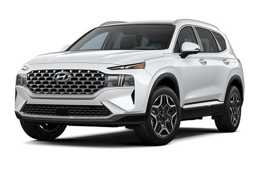 Serenity White Pearl 2023 Hyundai SANTA FE HEV SEL Premium