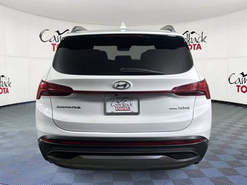 Serenity White Pearl 2023 Hyundai SANTA FE HEV SEL Premium