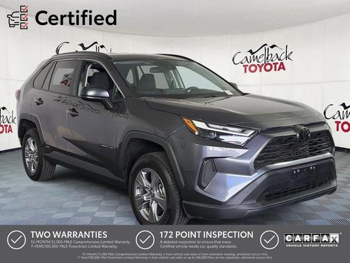Magnetic Gray 2025 Toyota RAV4 Hybrid LE
