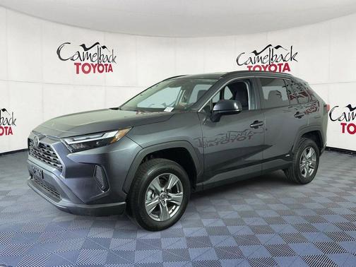 Magnetic Gray 2025 Toyota RAV4 Hybrid LE