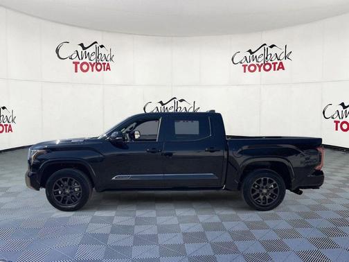 Midnight Black Metallic 2026 Toyota Tundra Hybrid Platinum