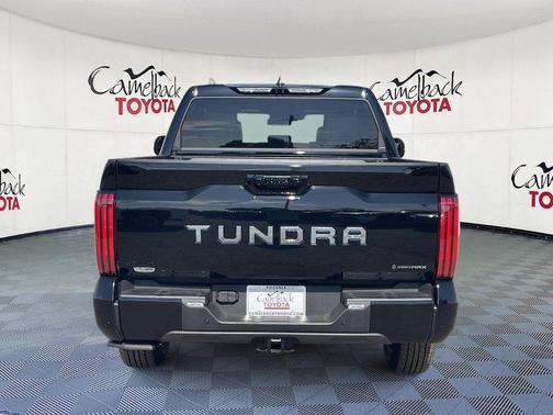 Midnight Black Metallic 2026 Toyota Tundra Hybrid Platinum