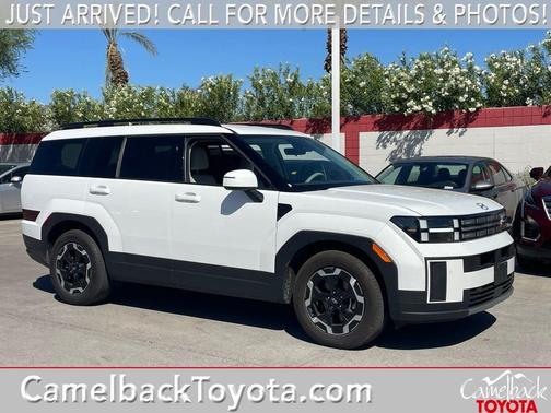 Serenity White 2025 Hyundai SANTA FE SEL 2.4