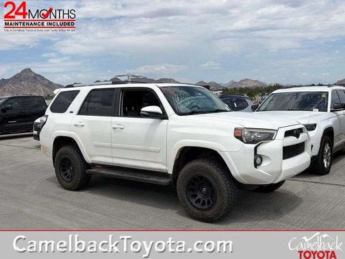 Super White 2019 Toyota 4Runner SR5 Premium