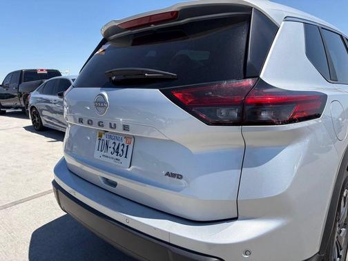 Brilliant Silver 2025 Nissan Rogue SV