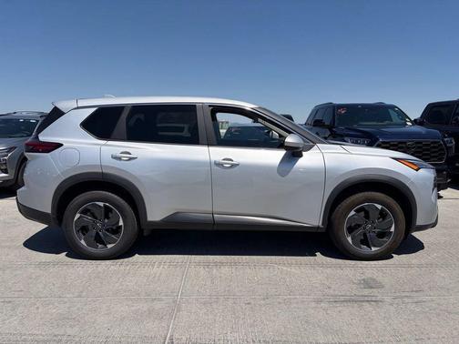 Brilliant Silver 2025 Nissan Rogue SV