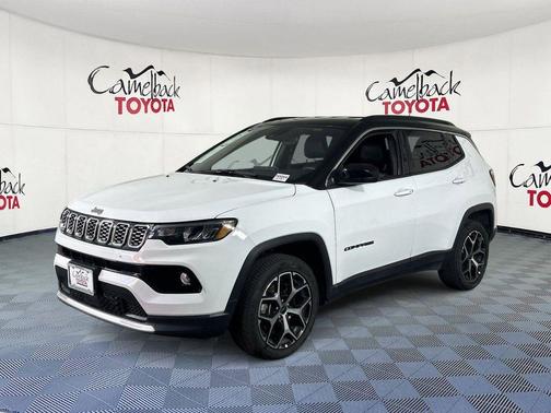 Bright White Clearcoat 2025 Jeep Compass Limited