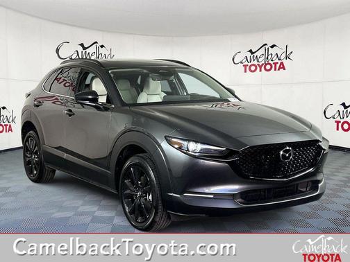 Machine Gray Metallic 2025 Mazda CX-30 2.5 Turbo Premium Package