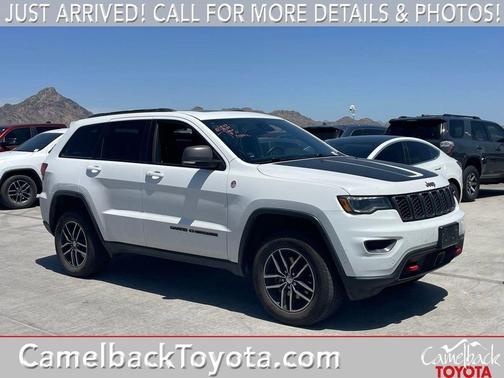 Bright White Clearcoat 2018 Jeep Grand Cherokee Trailhawk