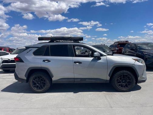 Silver Sky Metallic 2021 Toyota RAV4 LE