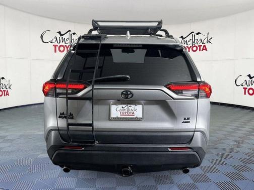 Silver Sky Metallic 2021 Toyota RAV4 LE