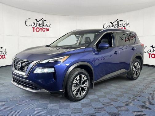 Caspian Blue 2022 Nissan Rogue SV